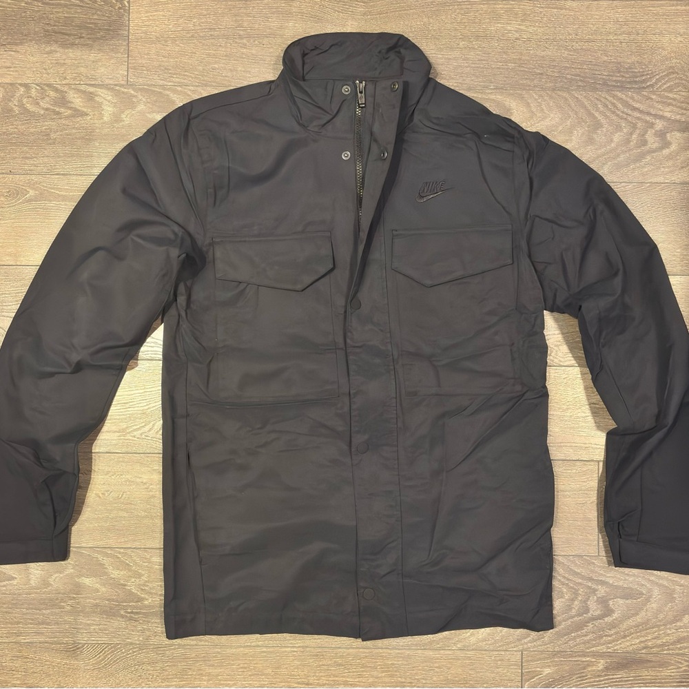 Nike Men's Dark Gray Military Jacket